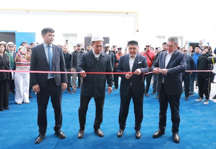 Жамбыл облысында екі жаңа өндіріс орыны іске қосылды